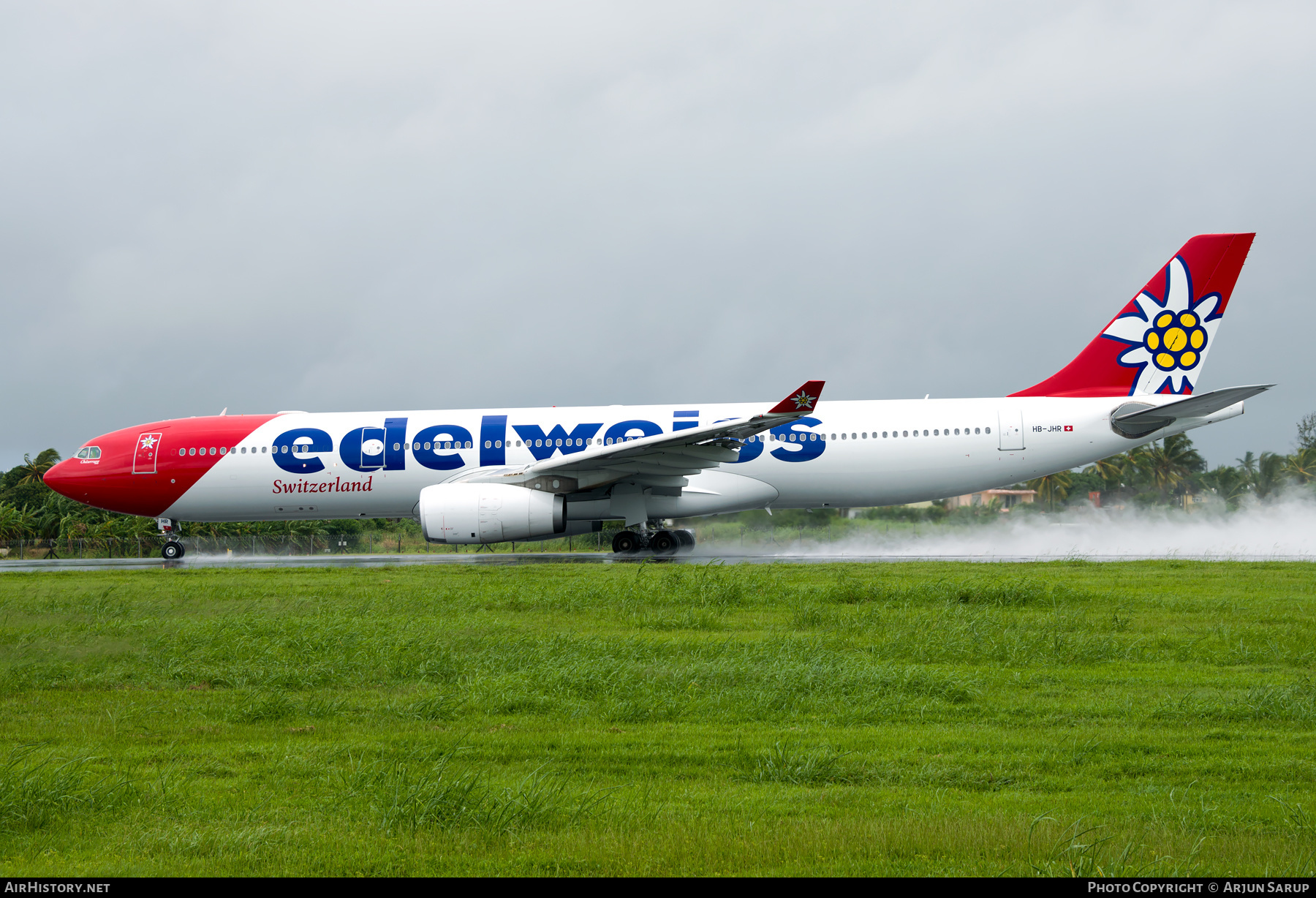 Aircraft Photo of HB-JHR | Airbus A330-343 | Edelweiss Air | AirHistory.net #637883