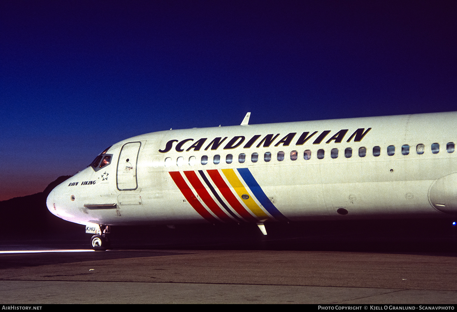 Aircraft Photo of OY-KHU | McDonnell Douglas MD-87 (DC-9-87) | Scandinavian Airlines - SAS | AirHistory.net #637885