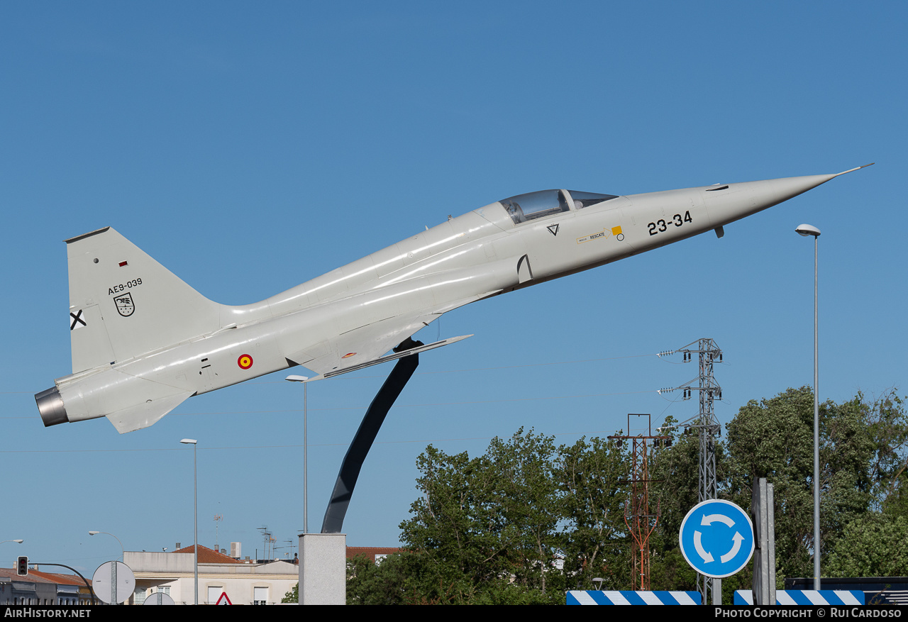 Aircraft Photo of AE9-039 | Northrop SF-5A Freedom Fighter | Spain - Air Force | AirHistory.net #637894