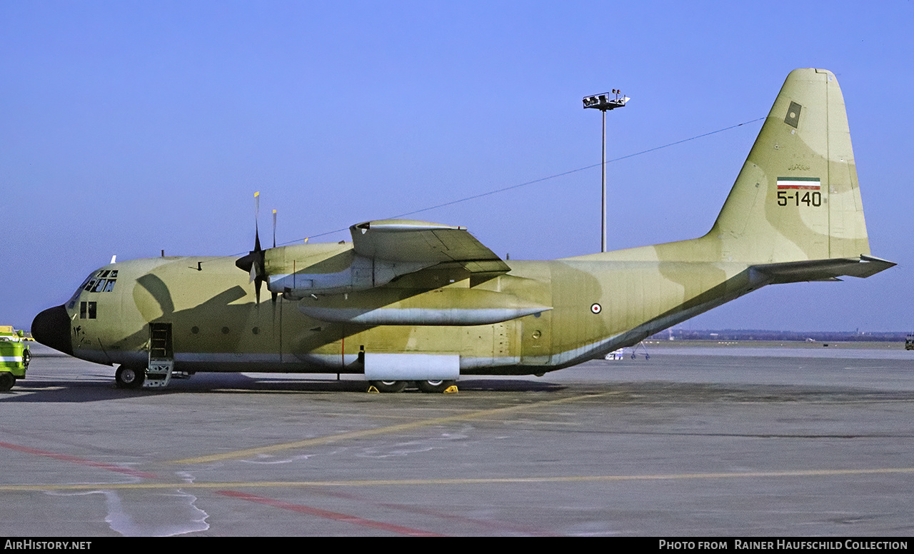 Aircraft Photo of 5-140 / ۱۴۰ | Lockheed C-130H Hercules | Iran - Air Force | AirHistory.net #637938