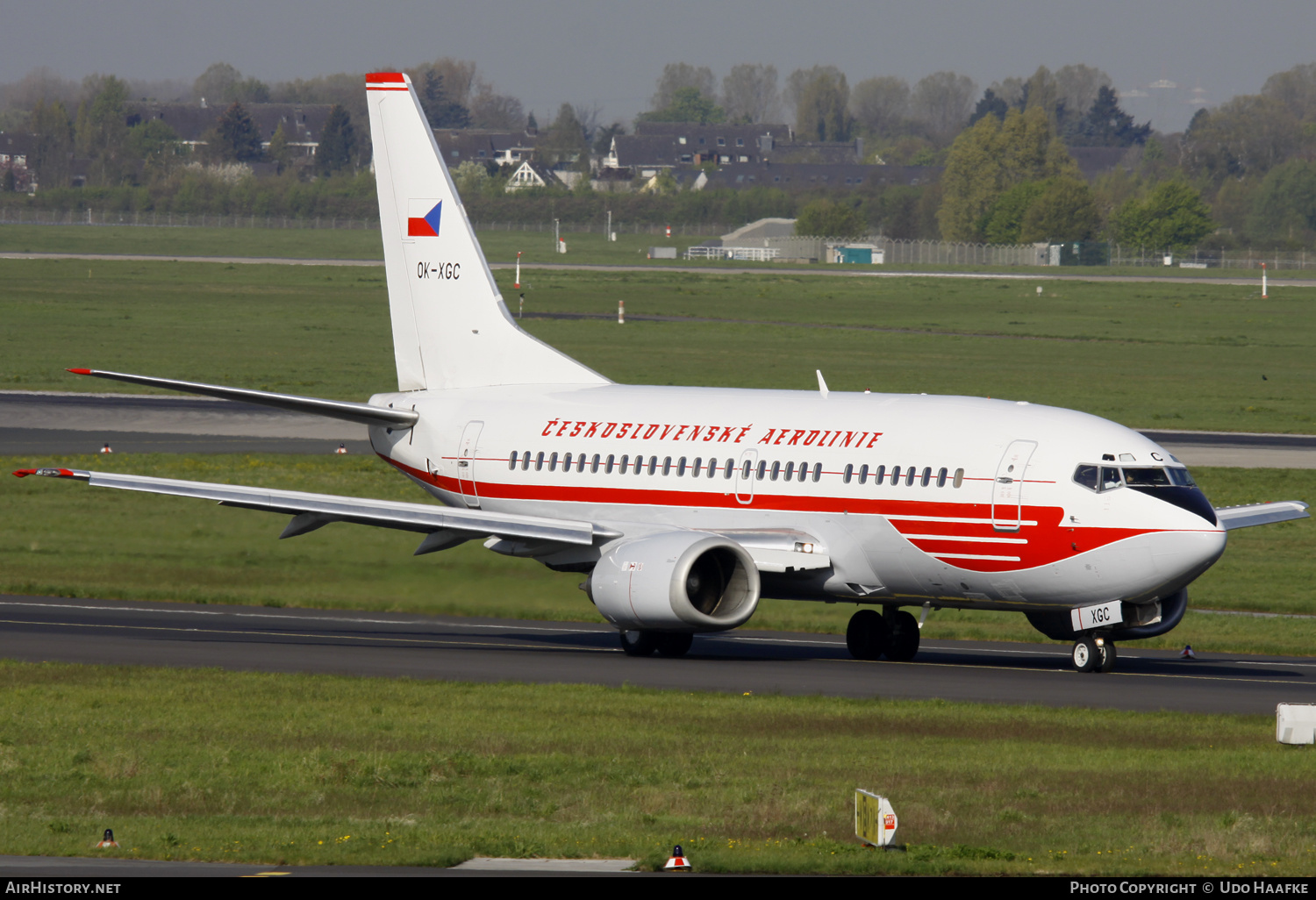 Aircraft Photo of OK-XGC | Boeing 737-55S | ČSA - Czech Airlines | ČSA - Československé Aerolinie - Czechoslovak Airlines | AirHistory.net #637951