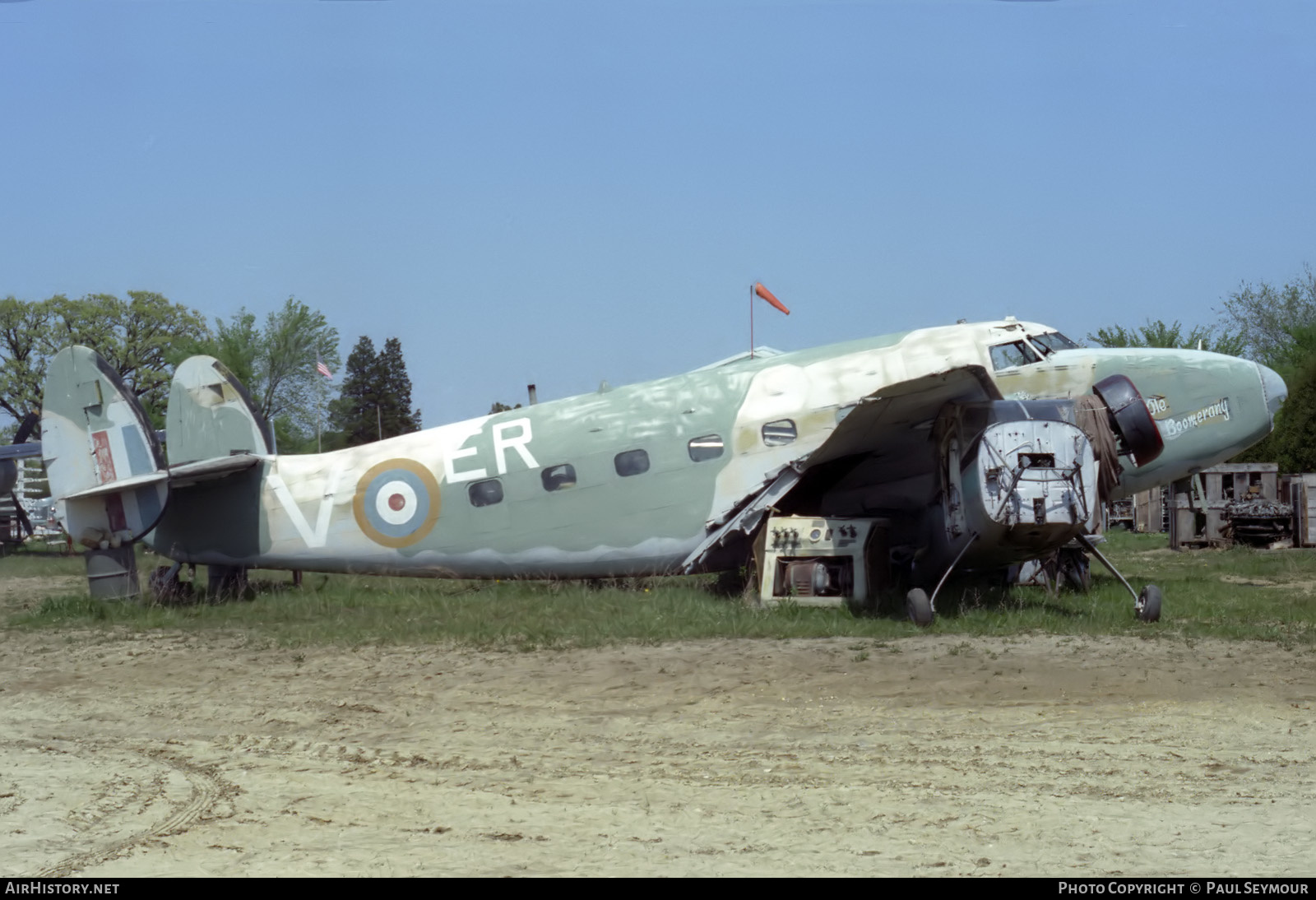 Aircraft Photo of CF-TCY | Lockheed 18-08 Lodestar | UK - Air Force | AirHistory.net #637956