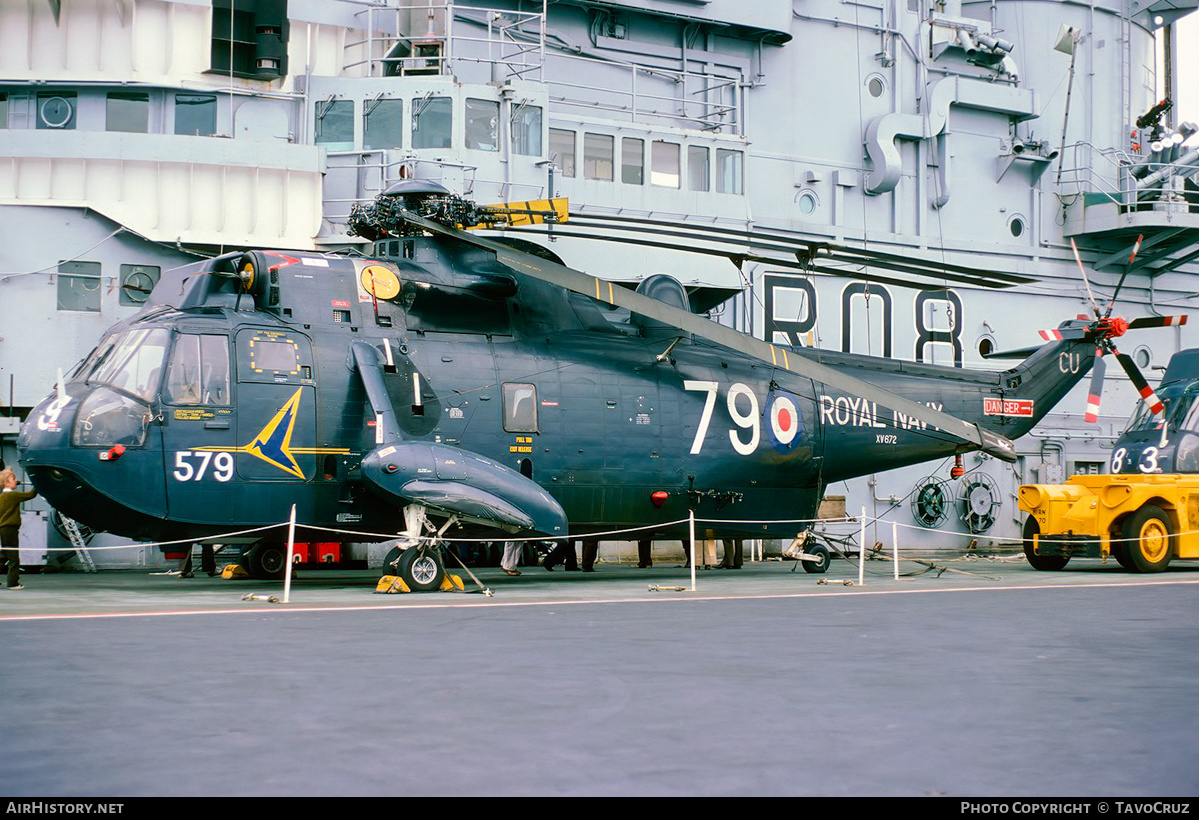 Aircraft Photo of 579 | Westland Sea King HAS2A | UK - Navy | AirHistory.net #637957