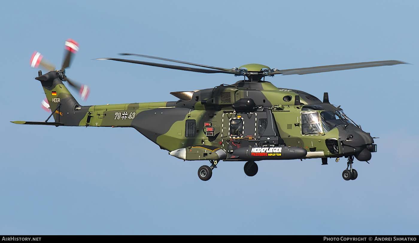 Aircraft Photo of 7943 | NHI NH90 TTH | Germany - Army | AirHistory.net #637963