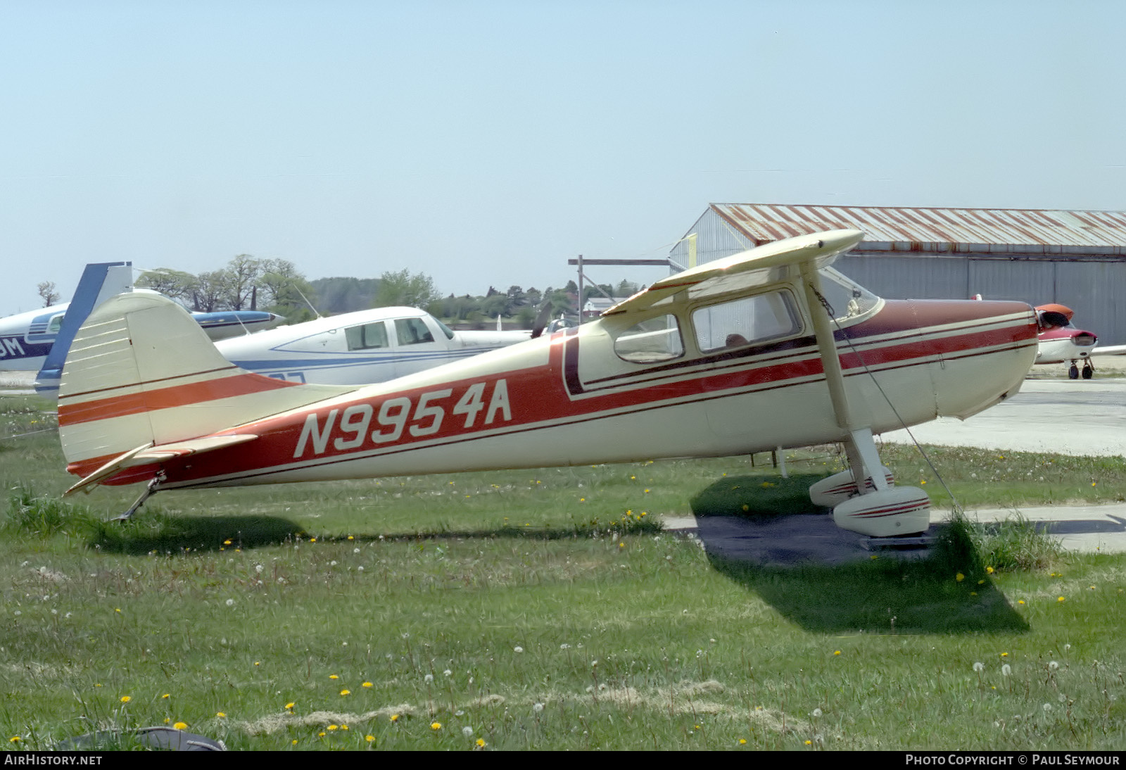 Aircraft Photo of N9954A | Cessna 170A | AirHistory.net #637968