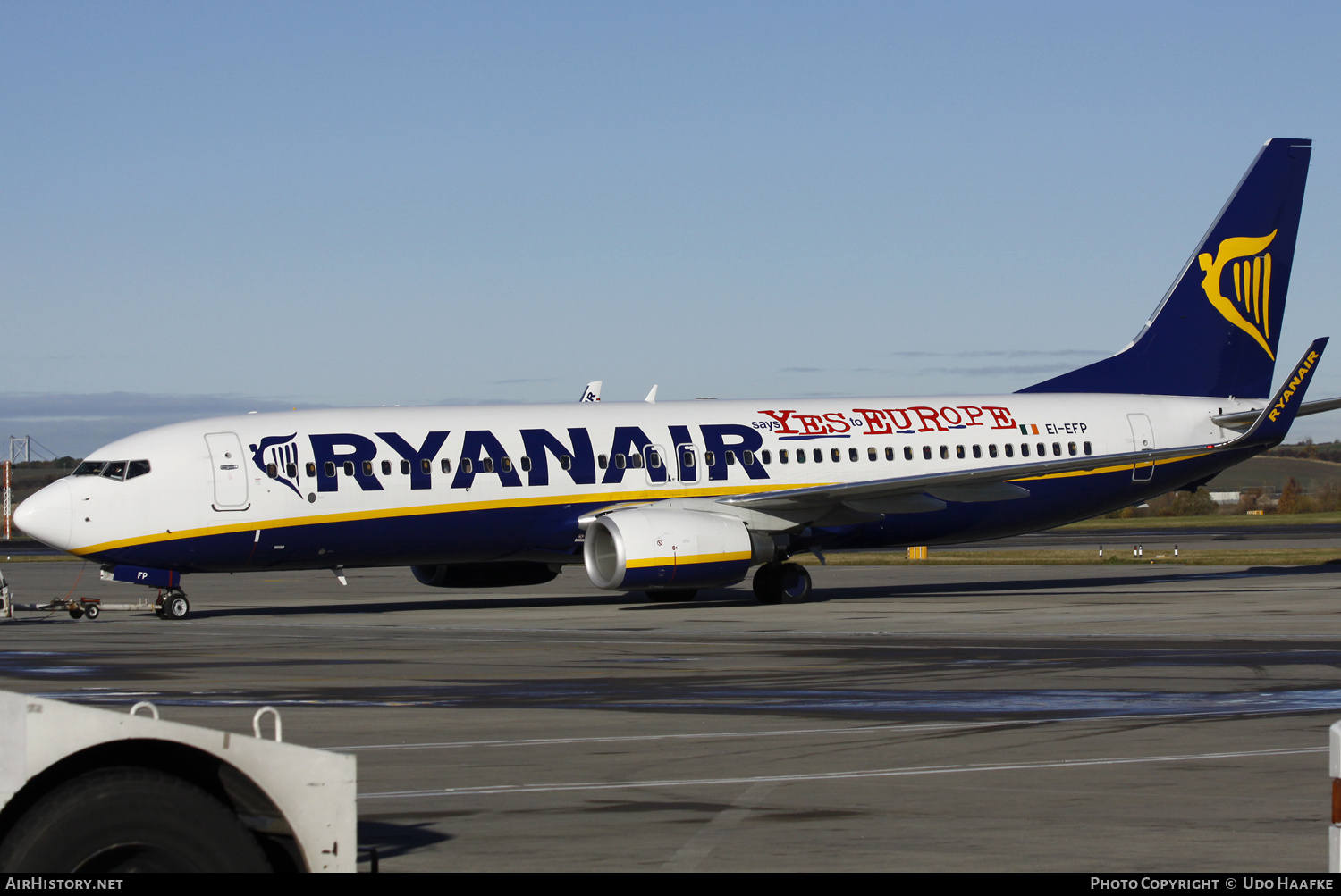Aircraft Photo of EI-EFP | Boeing 737-8AS | Ryanair | AirHistory.net #637977