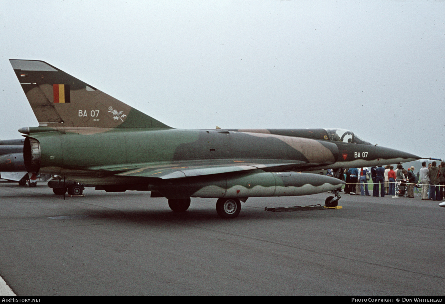 Aircraft Photo of BA07 | Dassault Mirage 5BA | Belgium - Air Force | AirHistory.net #637993