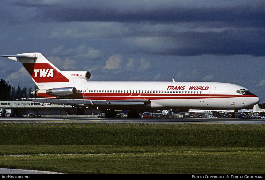 Aircraft Photo of N84356 | Boeing 727-231/Adv | Trans World Airlines - TWA | AirHistory.net #637997
