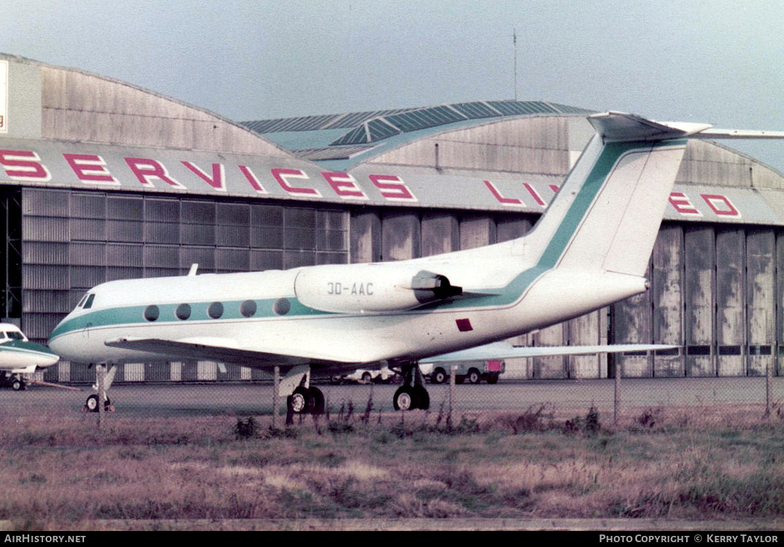 Aircraft Photo of 3D-AAC | Grumman American G-1159 Gulfstream II | AirHistory.net #638006