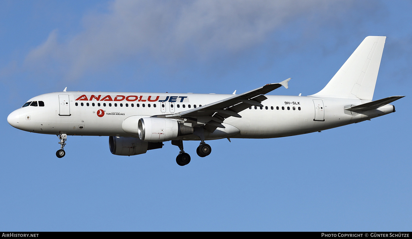 Aircraft Photo of 9H-SLK | Airbus A320-214 | AnadoluJet | AirHistory.net #638012