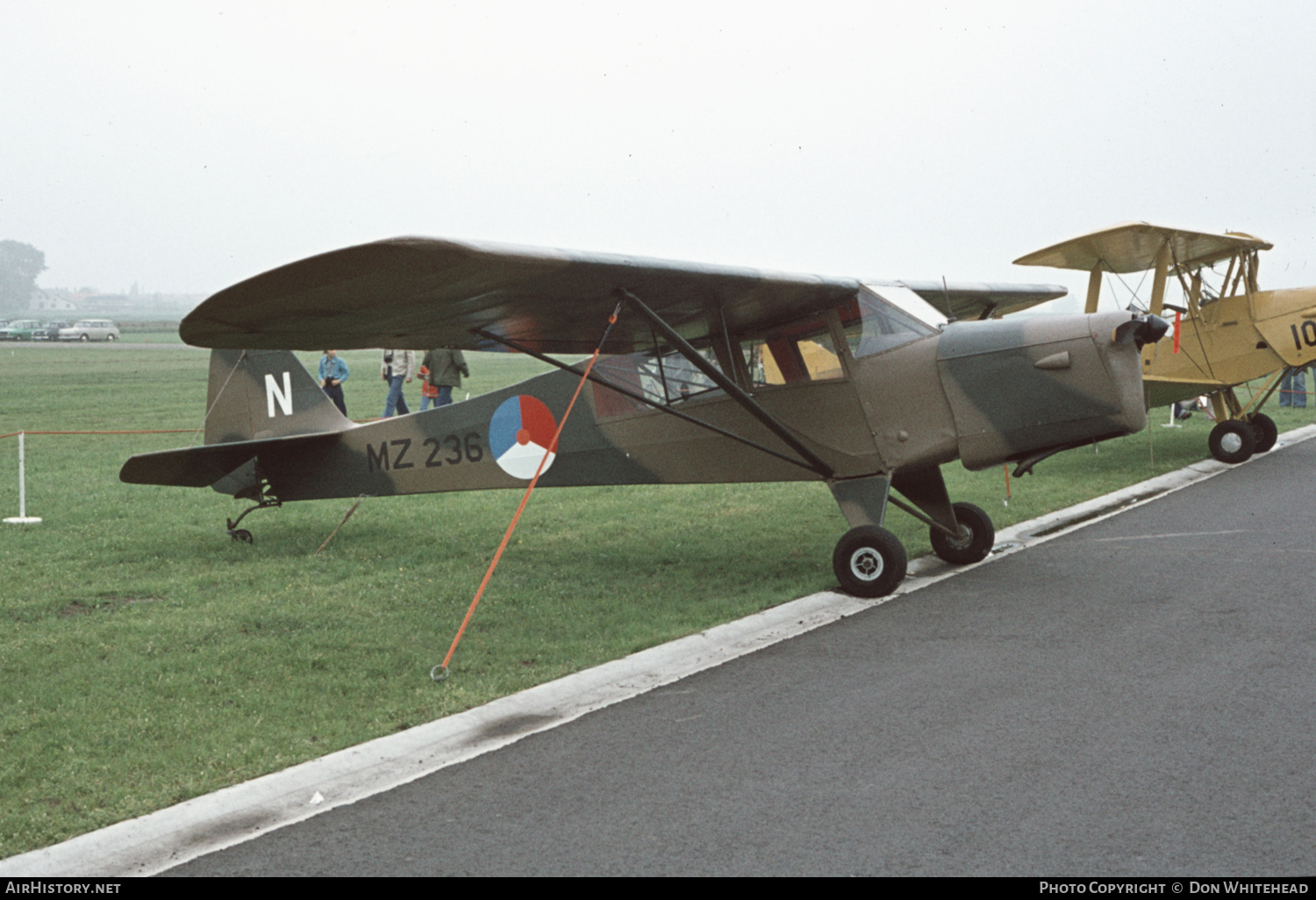 Aircraft Photo of MZ236 | Taylorcraft E Auster Mk3 | Netherlands - Air Force | AirHistory.net #638019