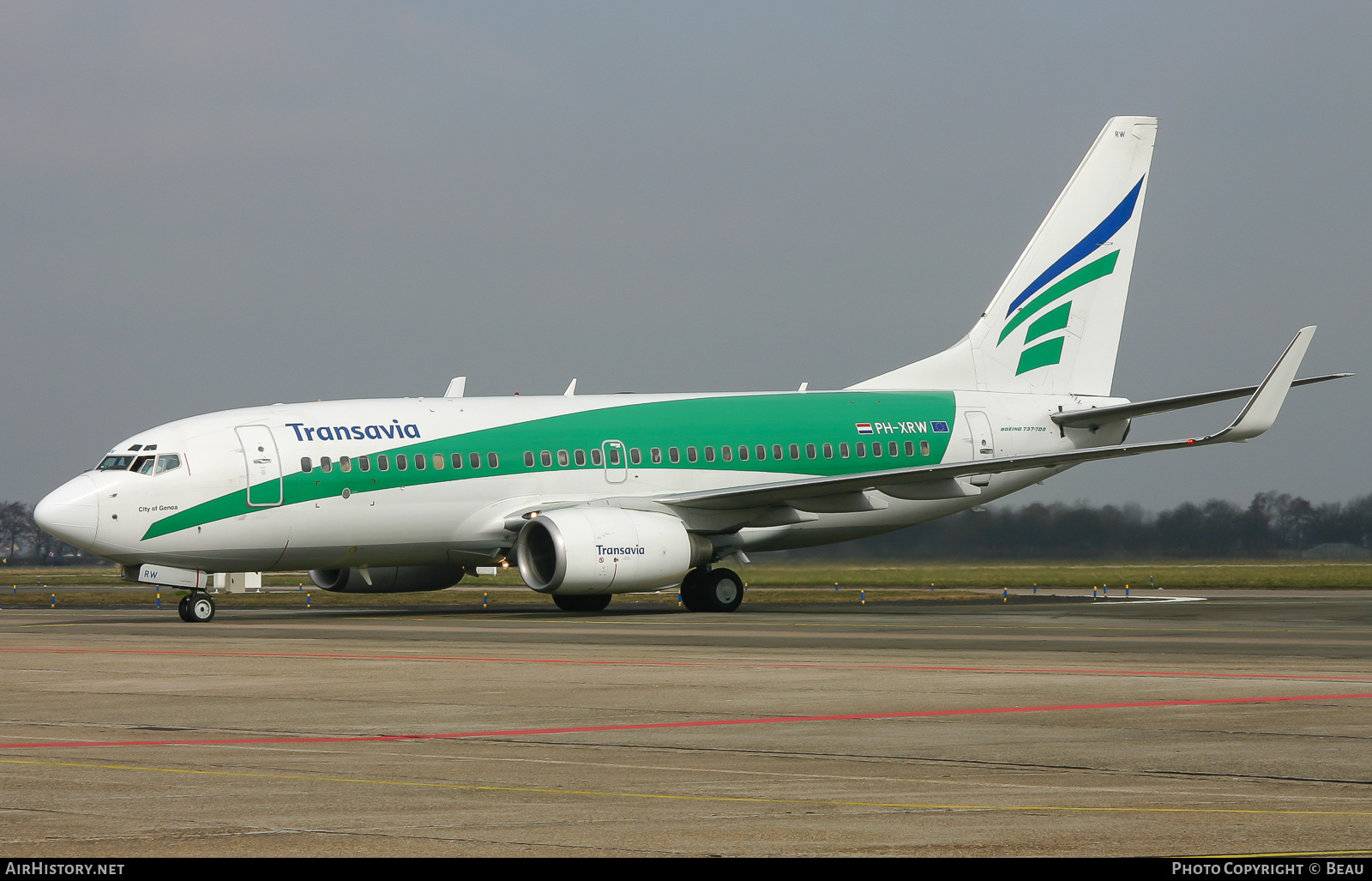 Aircraft Photo of PH-XRW | Boeing 737-7K2 | Transavia | AirHistory.net #638025