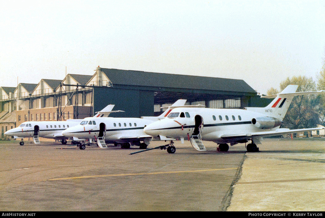 Aircraft Photo of XW790 | Hawker Siddeley HS-125 CC1 (HS-125-400B) | UK - Air Force | AirHistory.net #638033