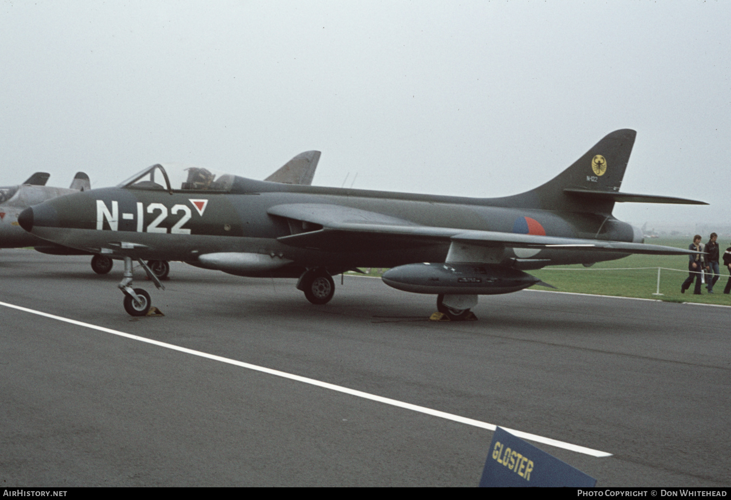 Aircraft Photo of N-122 | Hawker Hunter F4 | Netherlands - Air Force | AirHistory.net #638069
