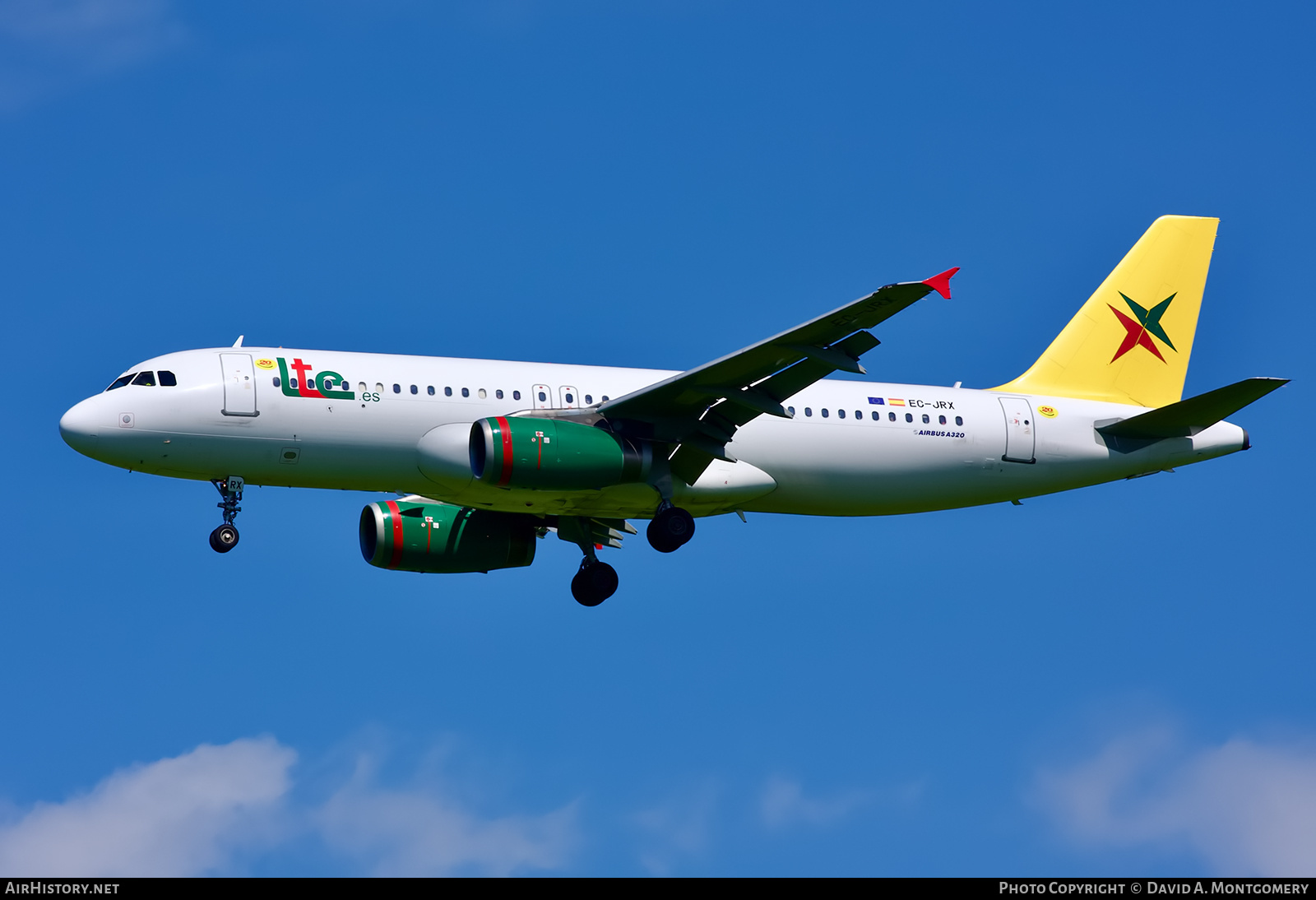 Aircraft Photo of EC-JRX | Airbus A320-232 | LTE International Airways | AirHistory.net #638074