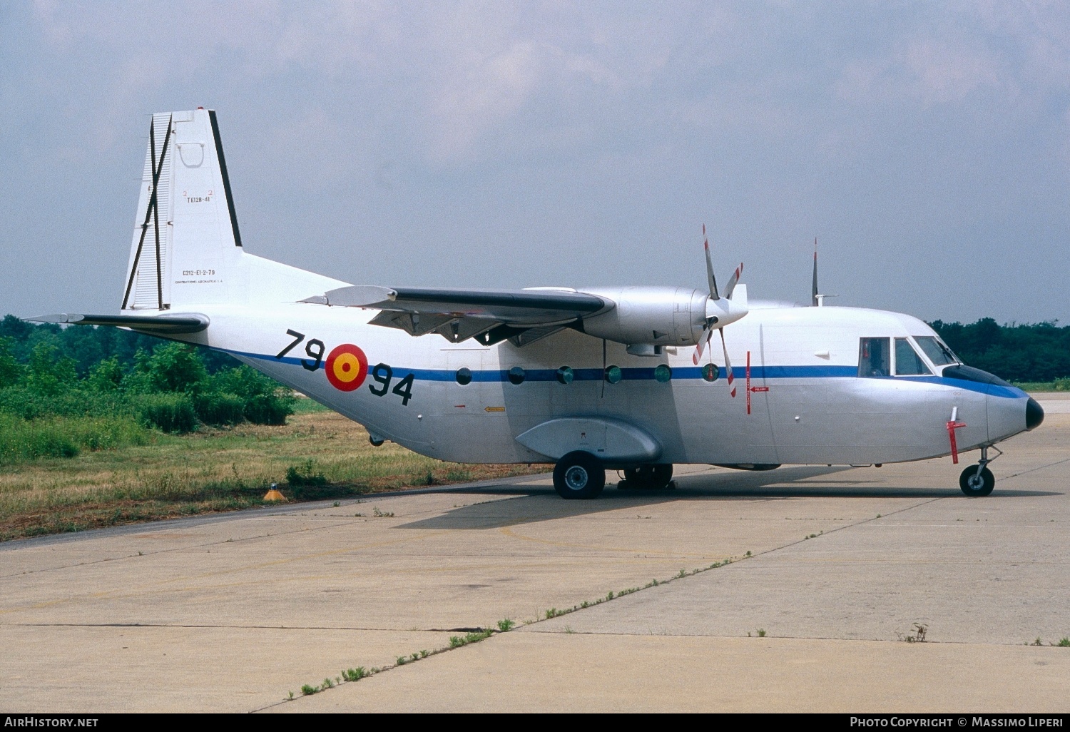 Aircraft Photo of TE.12B-41 | CASA C-212-100 Aviocar | Spain - Air Force | AirHistory.net #638082