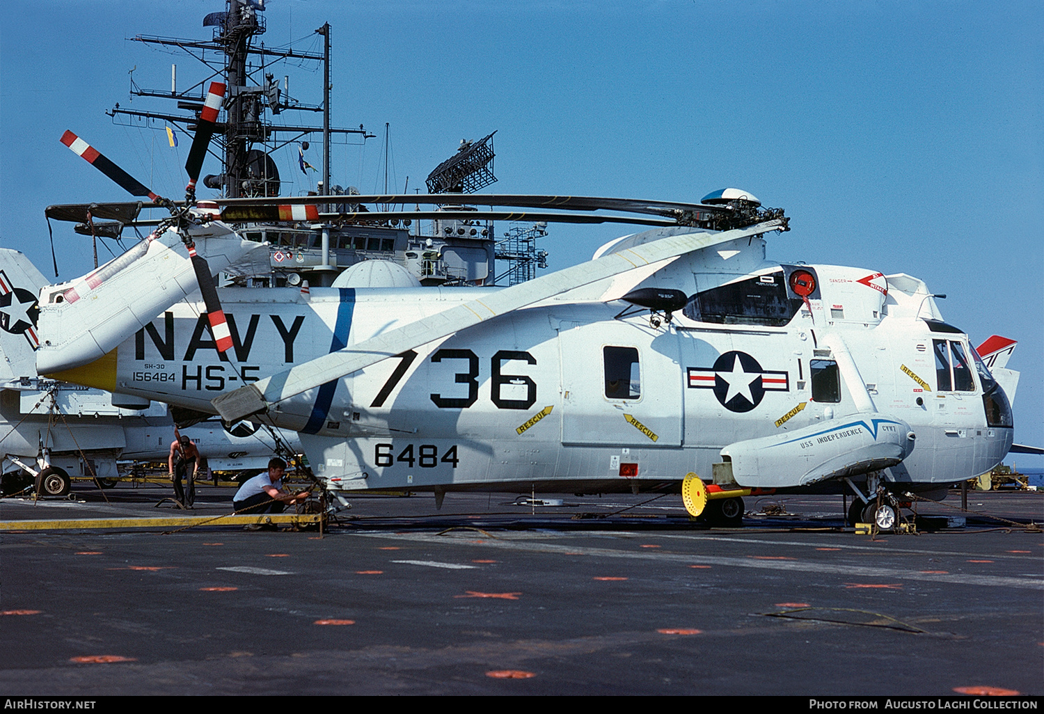 Aircraft Photo of 156484 / 6484 | Sikorsky SH-3D Sea King (S-61B) | USA - Navy | AirHistory.net #638096