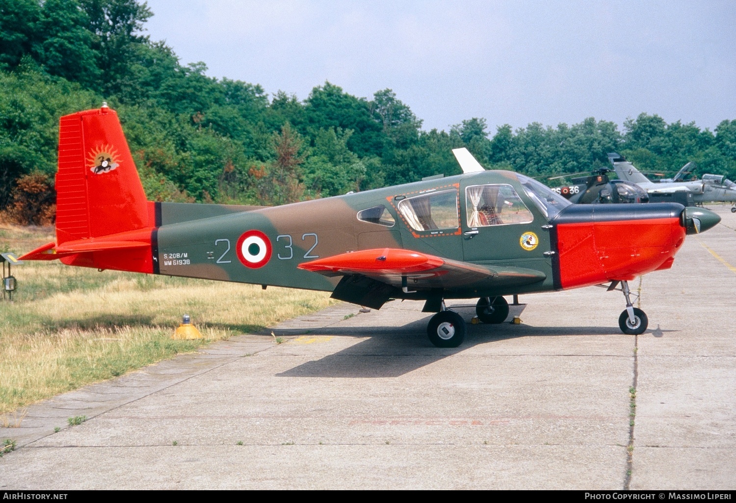 Aircraft Photo of MM61938 | SIAI-Marchetti S-208M | Italy - Air Force | AirHistory.net #638121