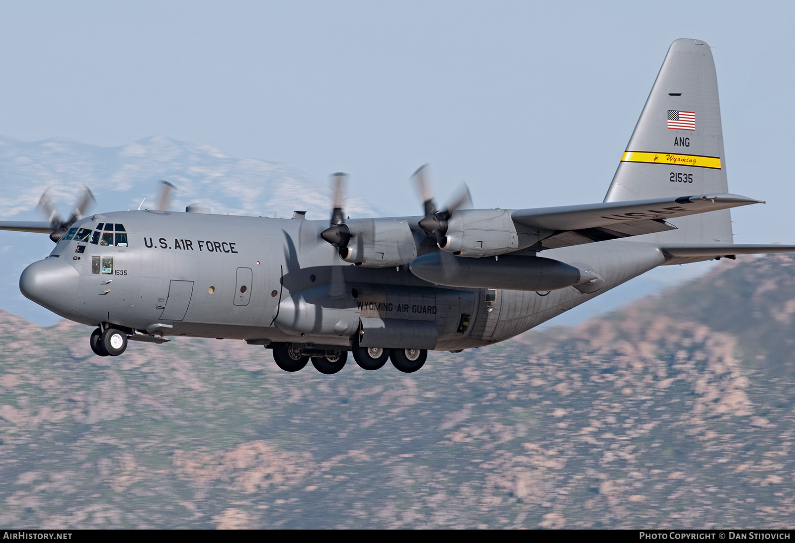 Aircraft Photo of 92-1535 / 21535 | Lockheed C-130H-30 Hercules (L-382) | USA - Air Force | AirHistory.net #638132