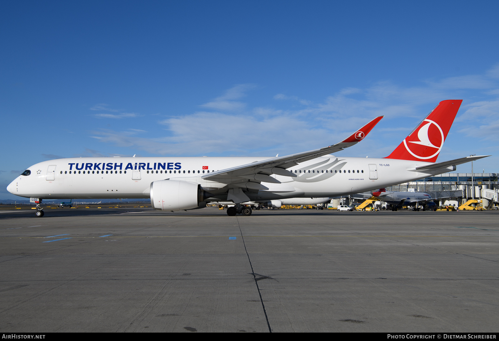 Aircraft Photo of TC-LGO | Airbus A350-941 | Turkish Airlines | AirHistory.net #638138
