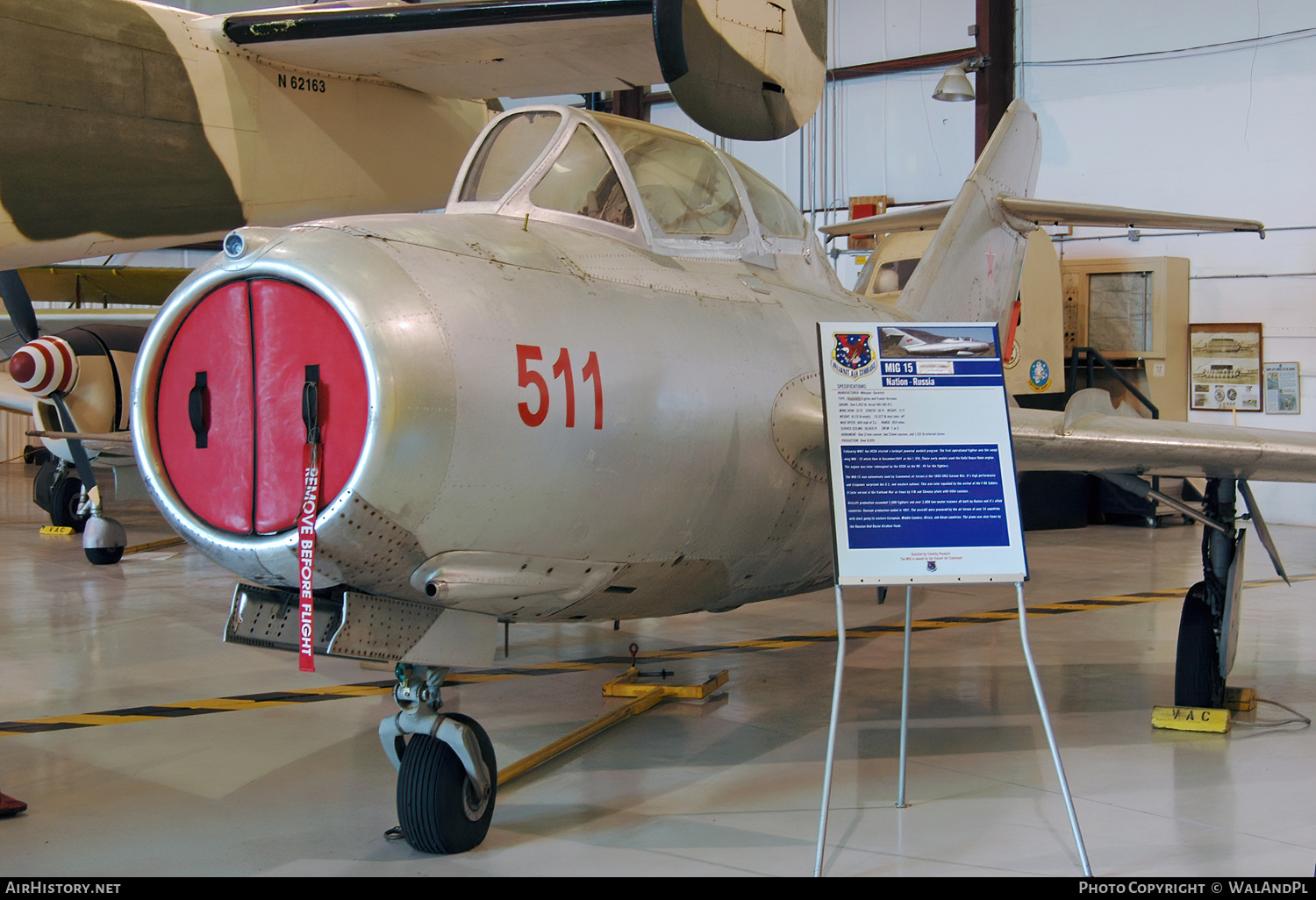 Aircraft Photo of N2400X / 511 red | PZL-Mielec SBLim-2 (MiG-15UTI) | Soviet Union - Air Force | AirHistory.net #638141