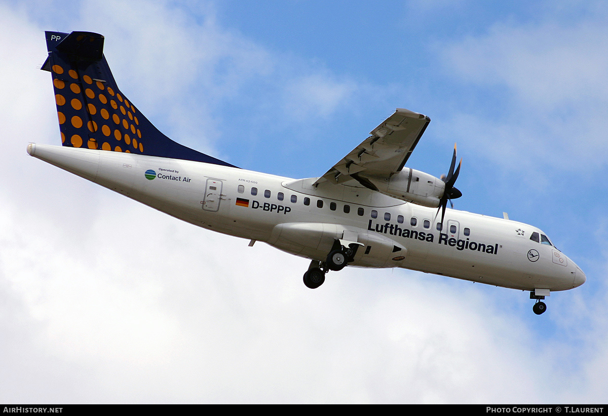 Aircraft Photo of D-BPPP | ATR ATR-42-500 | Lufthansa Regional | AirHistory.net #638143