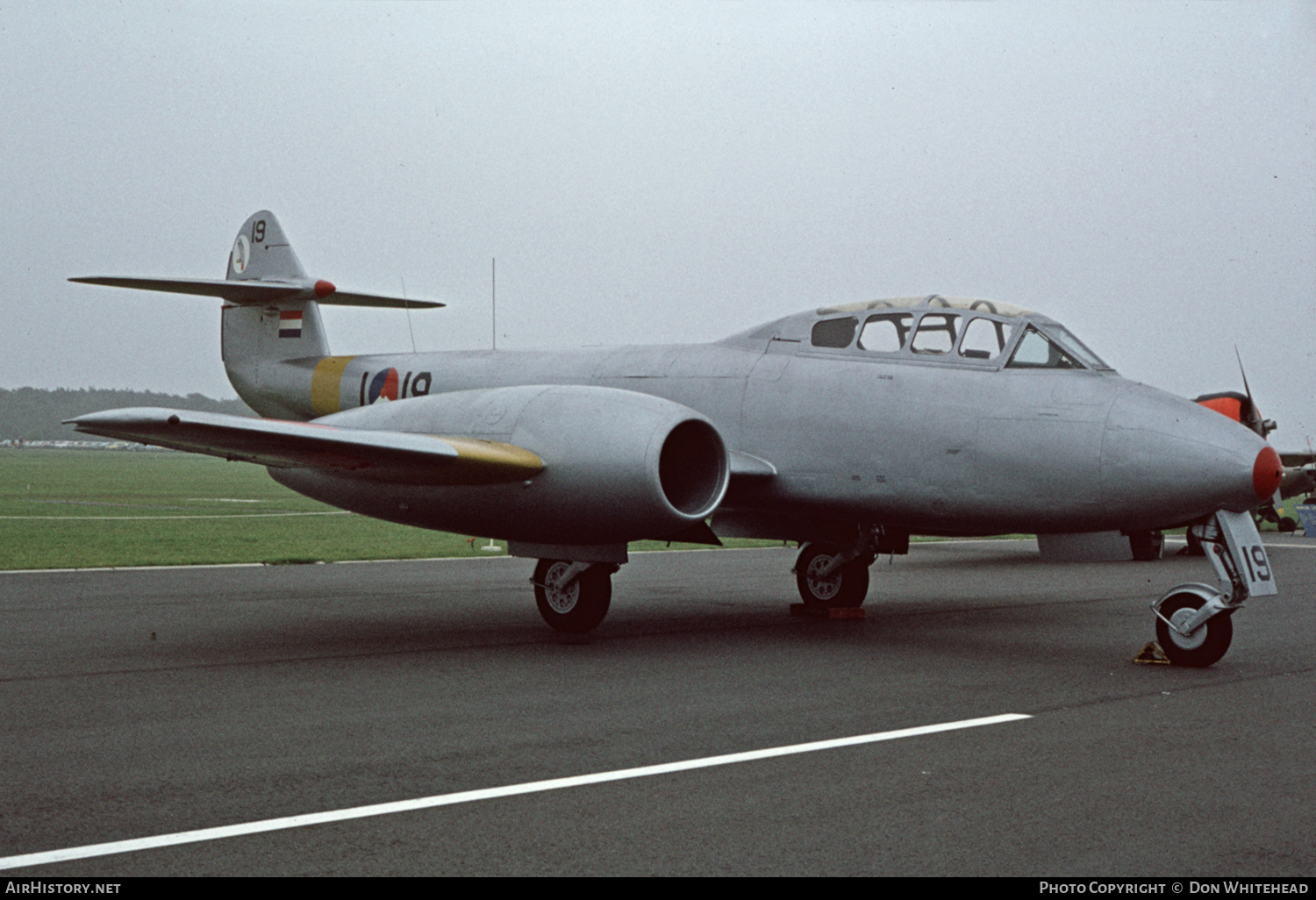 Aircraft Photo of I-19 | Gloster Meteor T7 | Netherlands - Air Force | AirHistory.net #638148