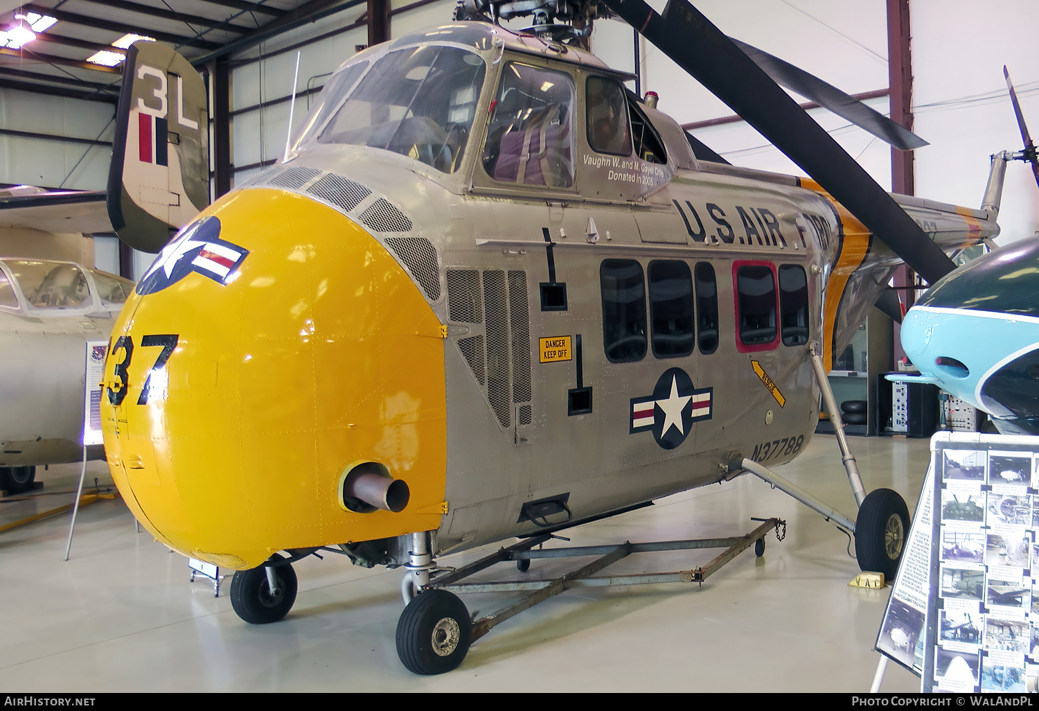 Aircraft Photo of N37788 / 75937 | Sikorsky H-19D Chickasaw (S-55D) | USA - Air Force | AirHistory.net #638154