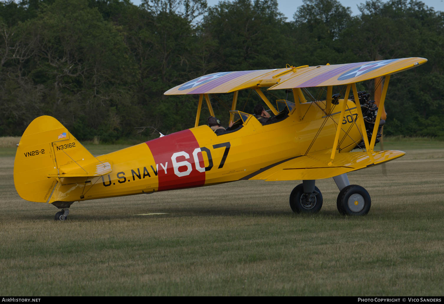 Aircraft Photo of N33162 / 607 | Boeing N2S-3 Kaydet (B75N1) | USA - Navy | AirHistory.net #638173