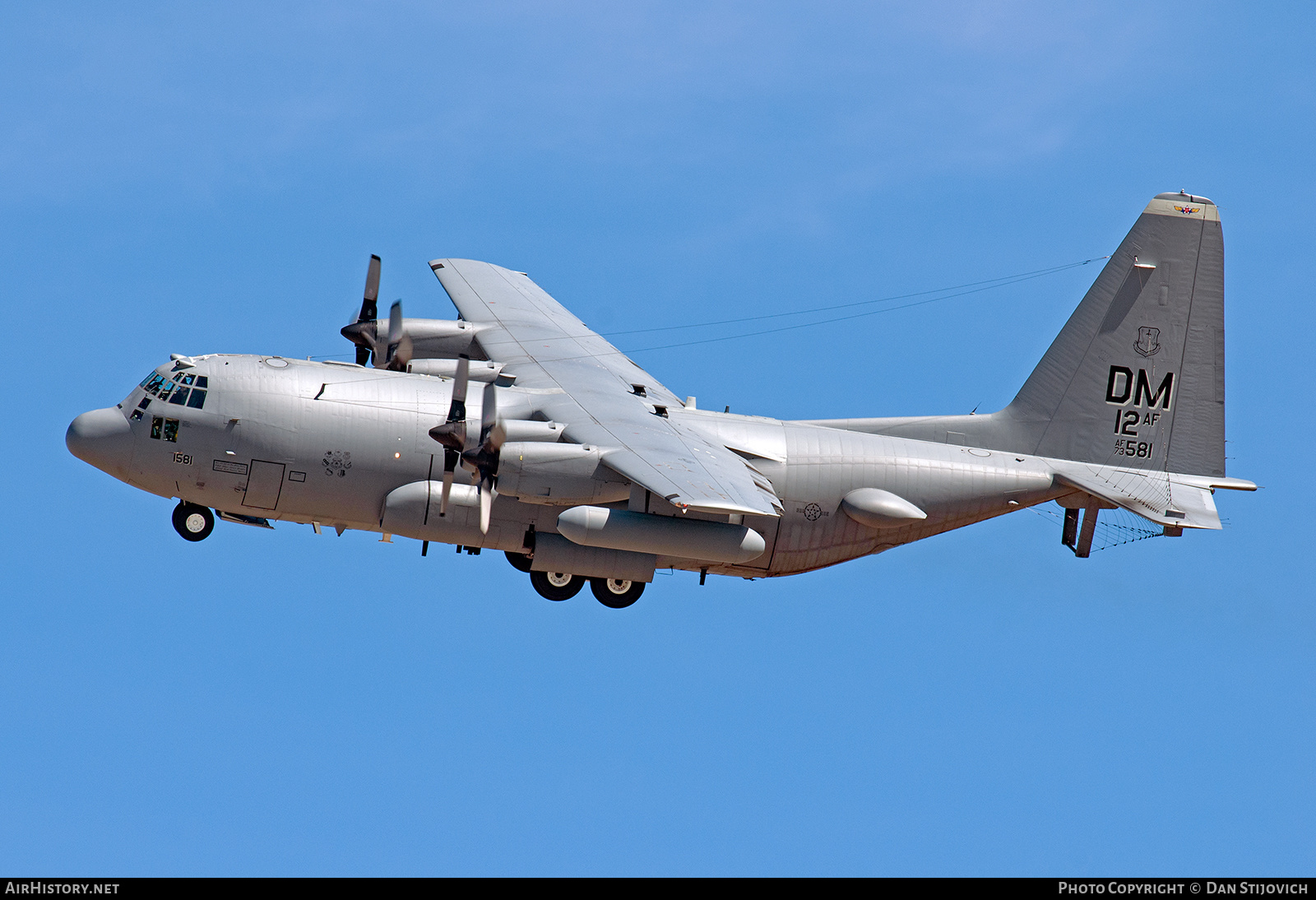 Aircraft Photo of 73-1581 / AF73-581 | Lockheed EC-130H Hercules (L-382) | USA - Air Force | AirHistory.net #638176