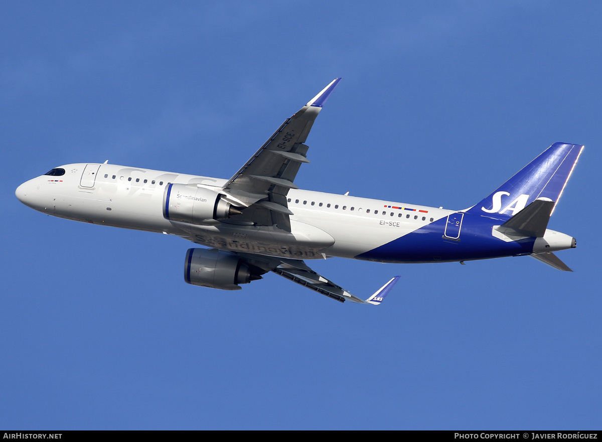 Aircraft Photo of EI-SCE | Airbus A320-251N | Scandinavian Airlines - SAS | AirHistory.net #638177