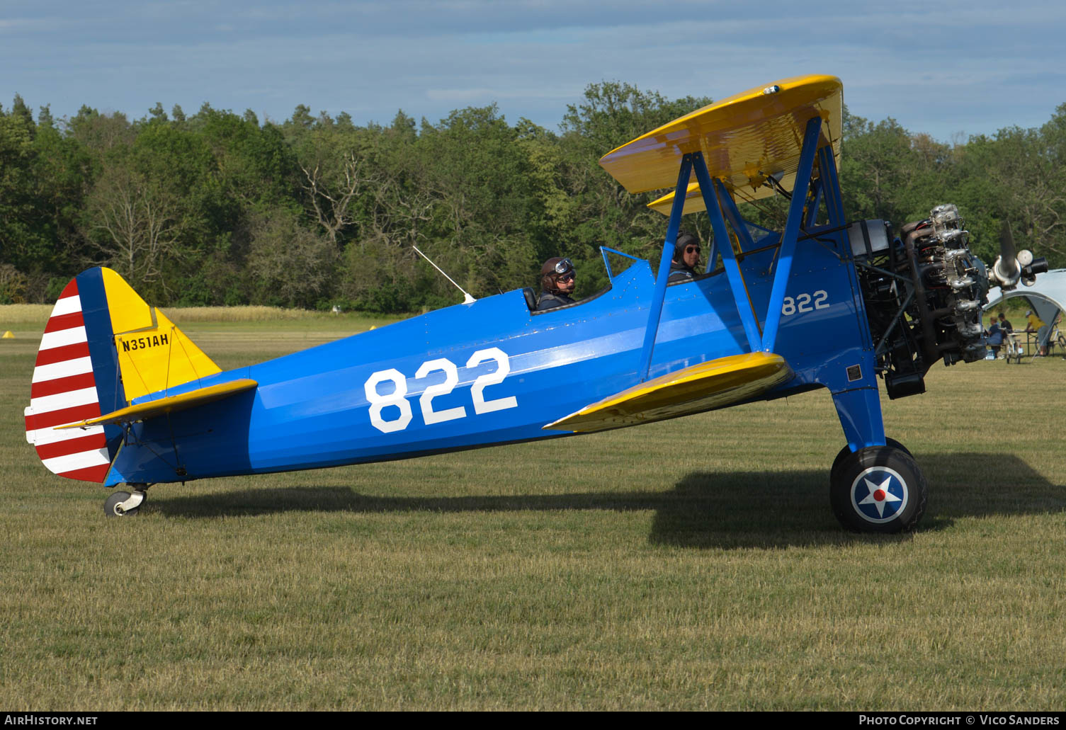 Aircraft Photo of N351AH | Boeing A75N1 Kaydet | USA - Air Force | AirHistory.net #638180