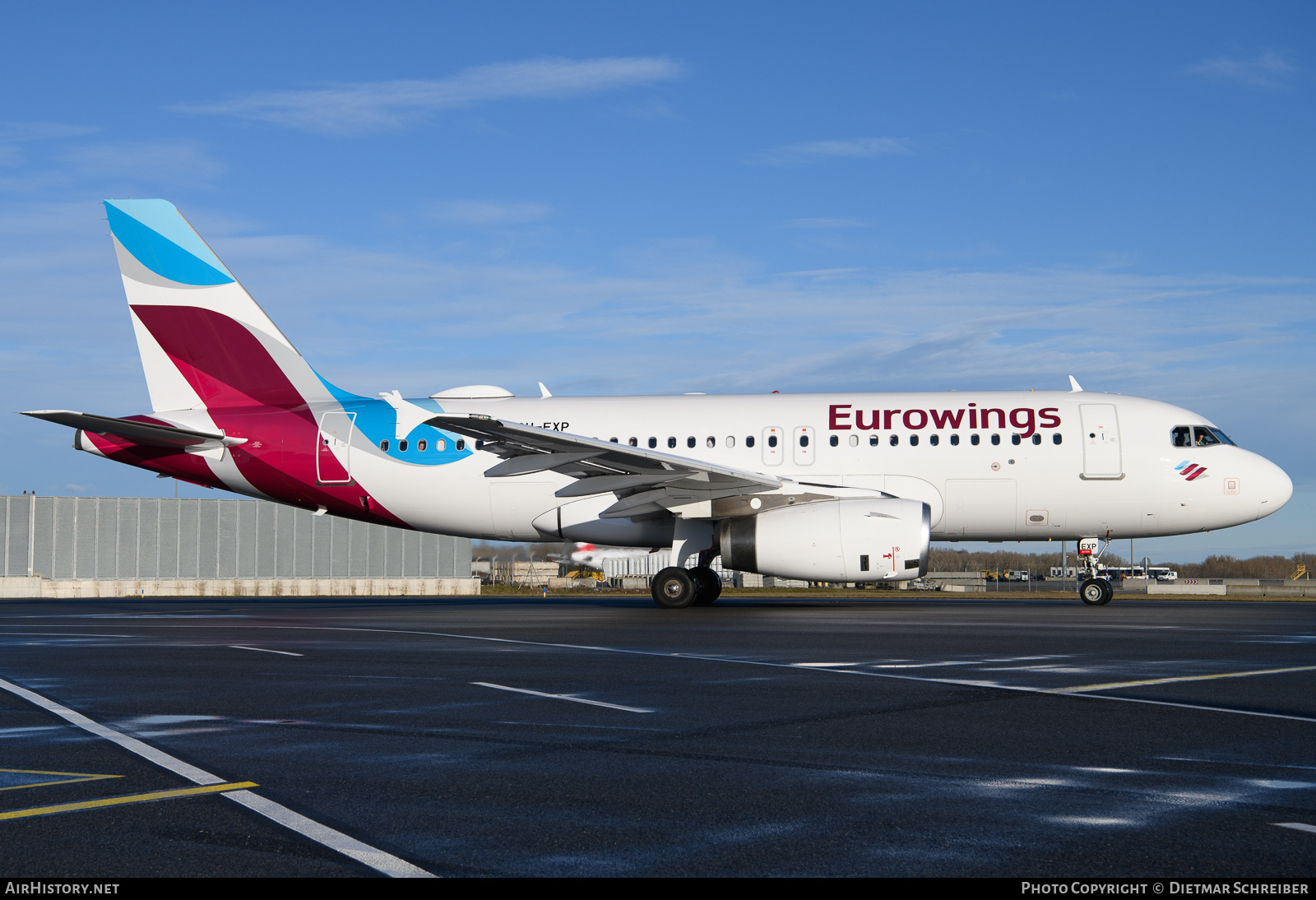 Aircraft Photo of 9H-EXP | Airbus A319-132 | Eurowings | AirHistory.net #638185