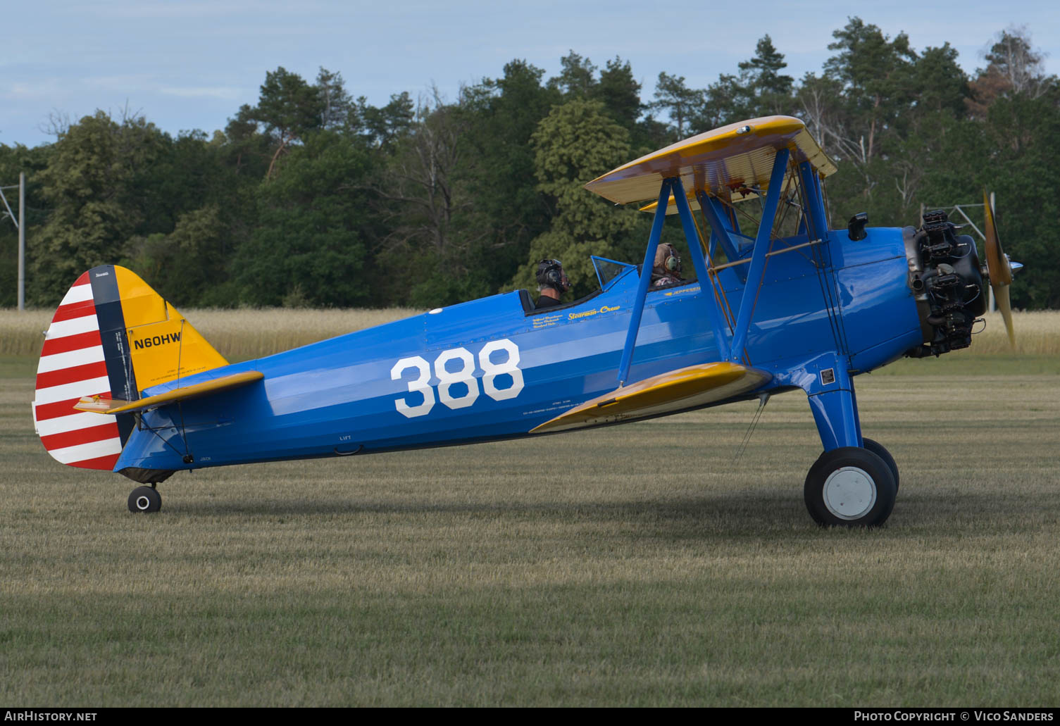 Aircraft Photo of N60HW | Boeing PT-17 Kaydet (A75N1) | USA - Air Force | AirHistory.net #638188