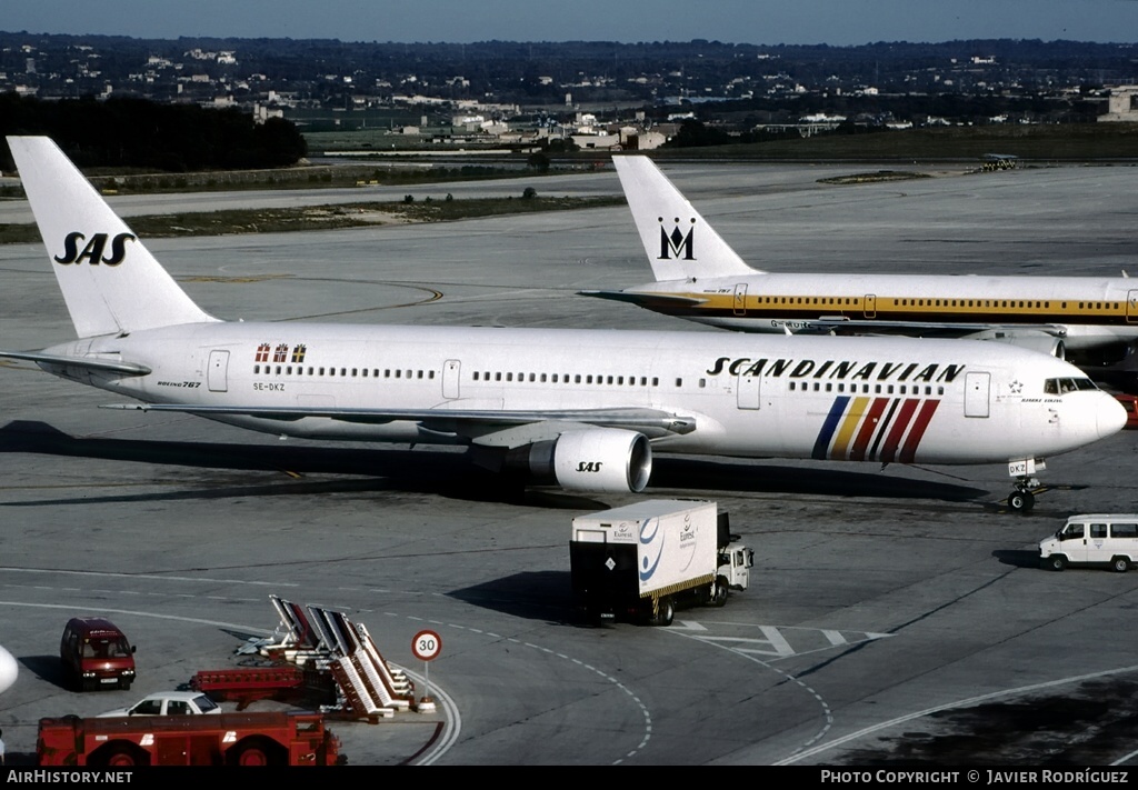 Aircraft Photo of SE-DKZ | Boeing 767-3Y0/ER | Scandinavian Airlines - SAS | AirHistory.net #638191