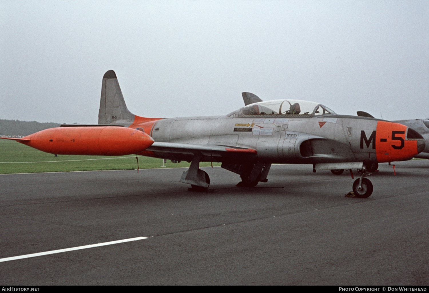Aircraft Photo of M-5 / 51-9028 | Lockheed T-33A | Netherlands - Air Force | AirHistory.net #638192