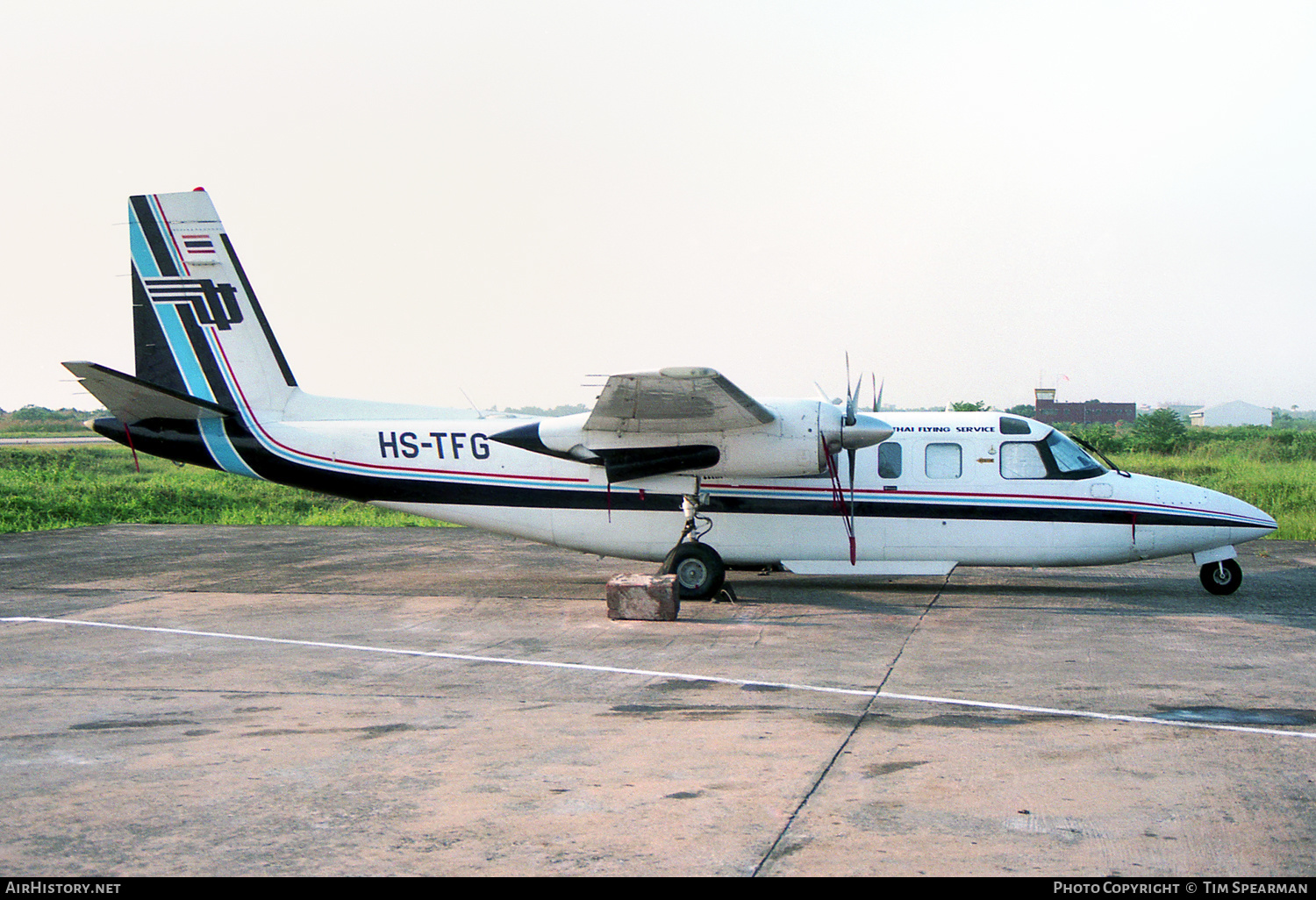 Aircraft Photo of HS-TFG | Rockwell 690B Turbo Commander | Thai Flying Service - TFS | AirHistory.net #638193