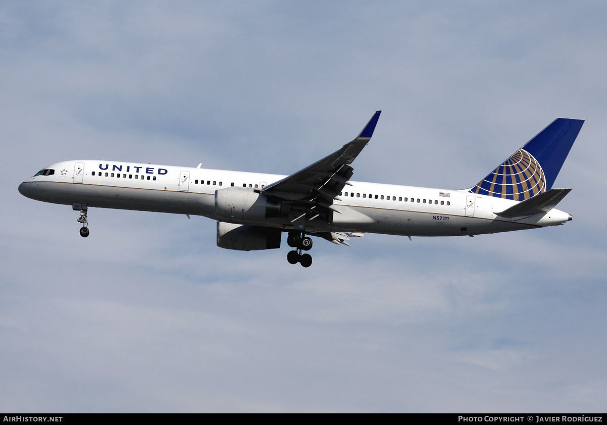Aircraft Photo of N57111 | Boeing 757-224 | United Airlines | AirHistory.net #638204