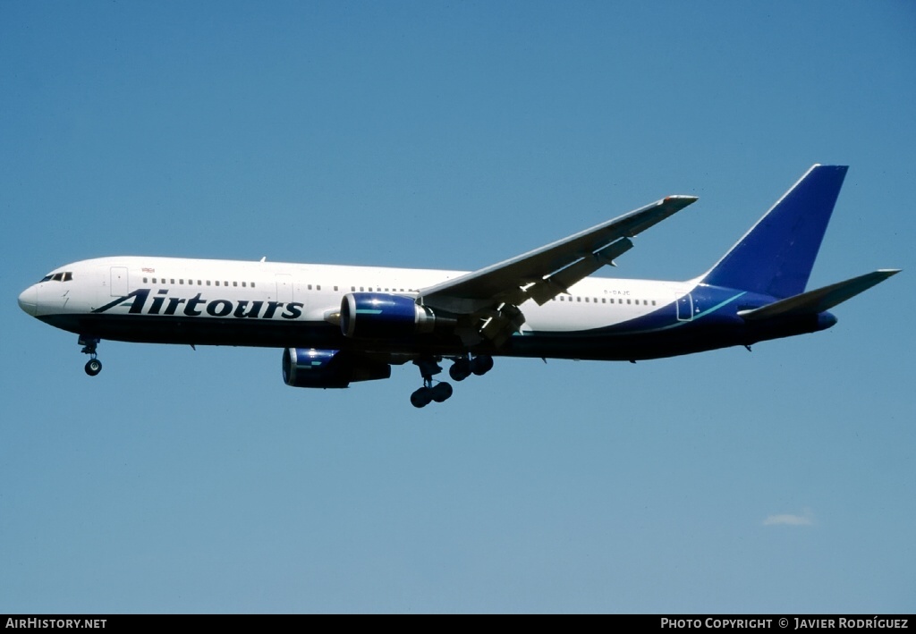 Aircraft Photo of G-DAJC | Boeing 767-31K/ER | Airtours International | AirHistory.net #638222