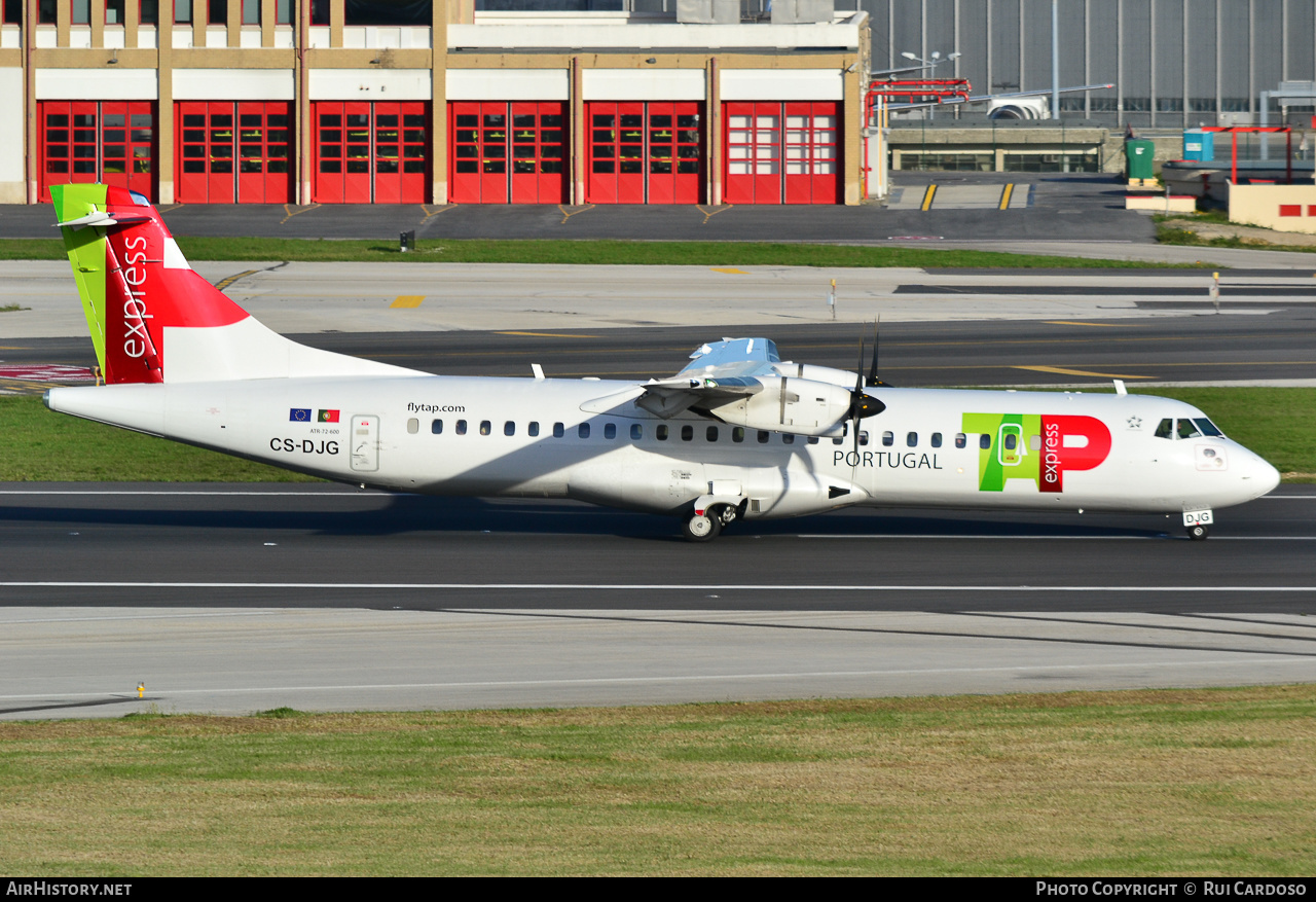 Aircraft Photo of CS-DJG | ATR ATR-72-600 (ATR-72-212A) | TAP Portugal Express | AirHistory.net #638227