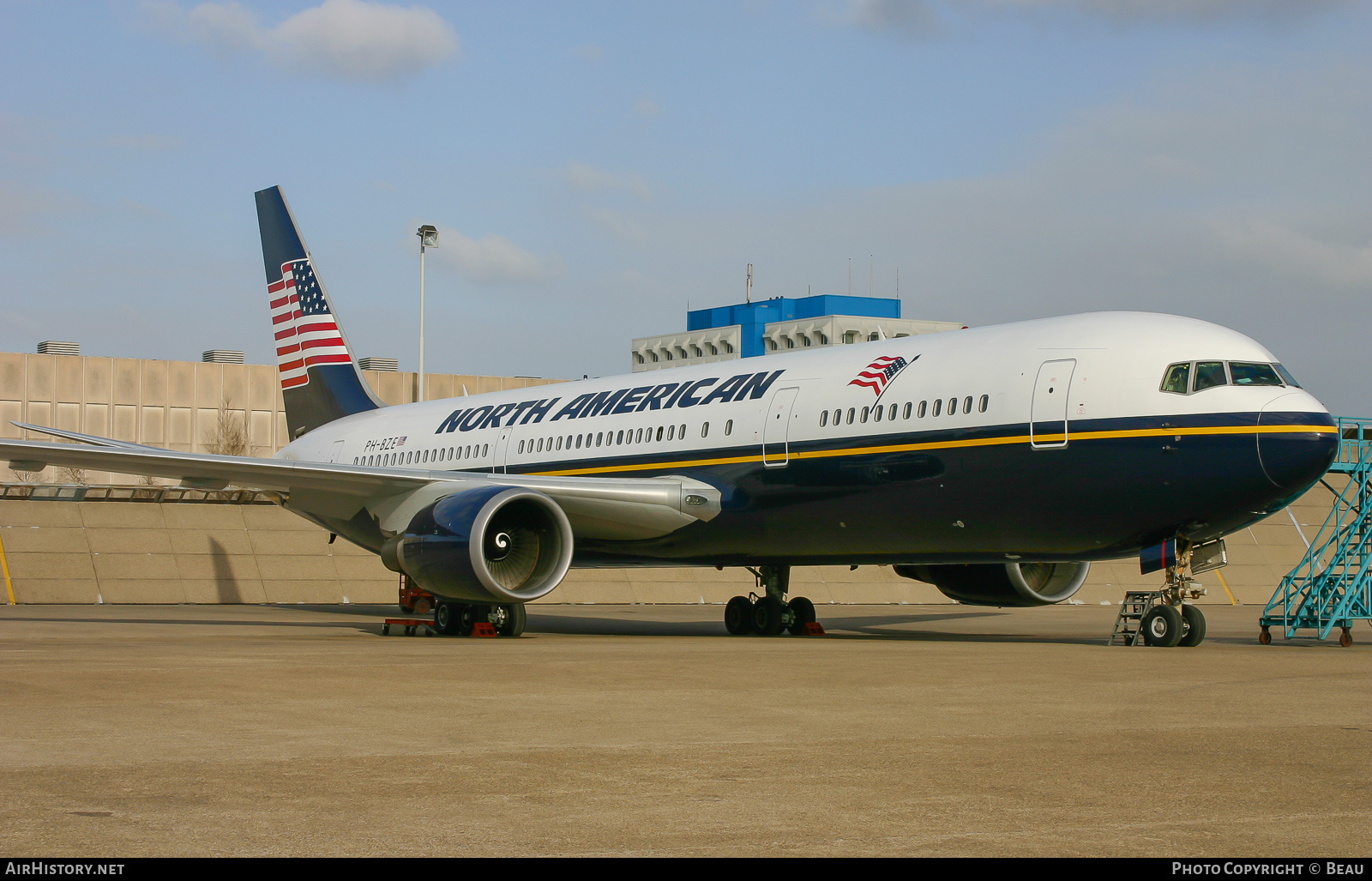 Aircraft Photo of PH-BZE | Boeing 767-306/ER | North American Airlines | AirHistory.net #638267