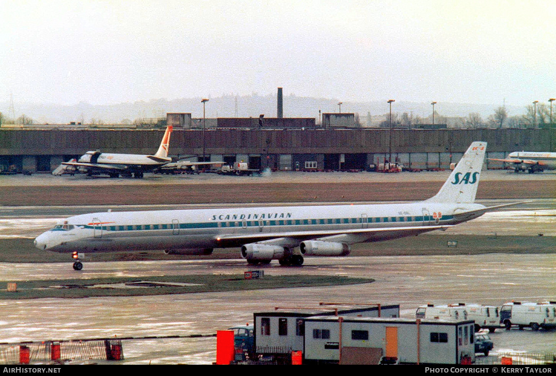 Aircraft Photo of SE-DBL | McDonnell Douglas DC-8-63 | Scandinavian Airlines - SAS | AirHistory.net #638288
