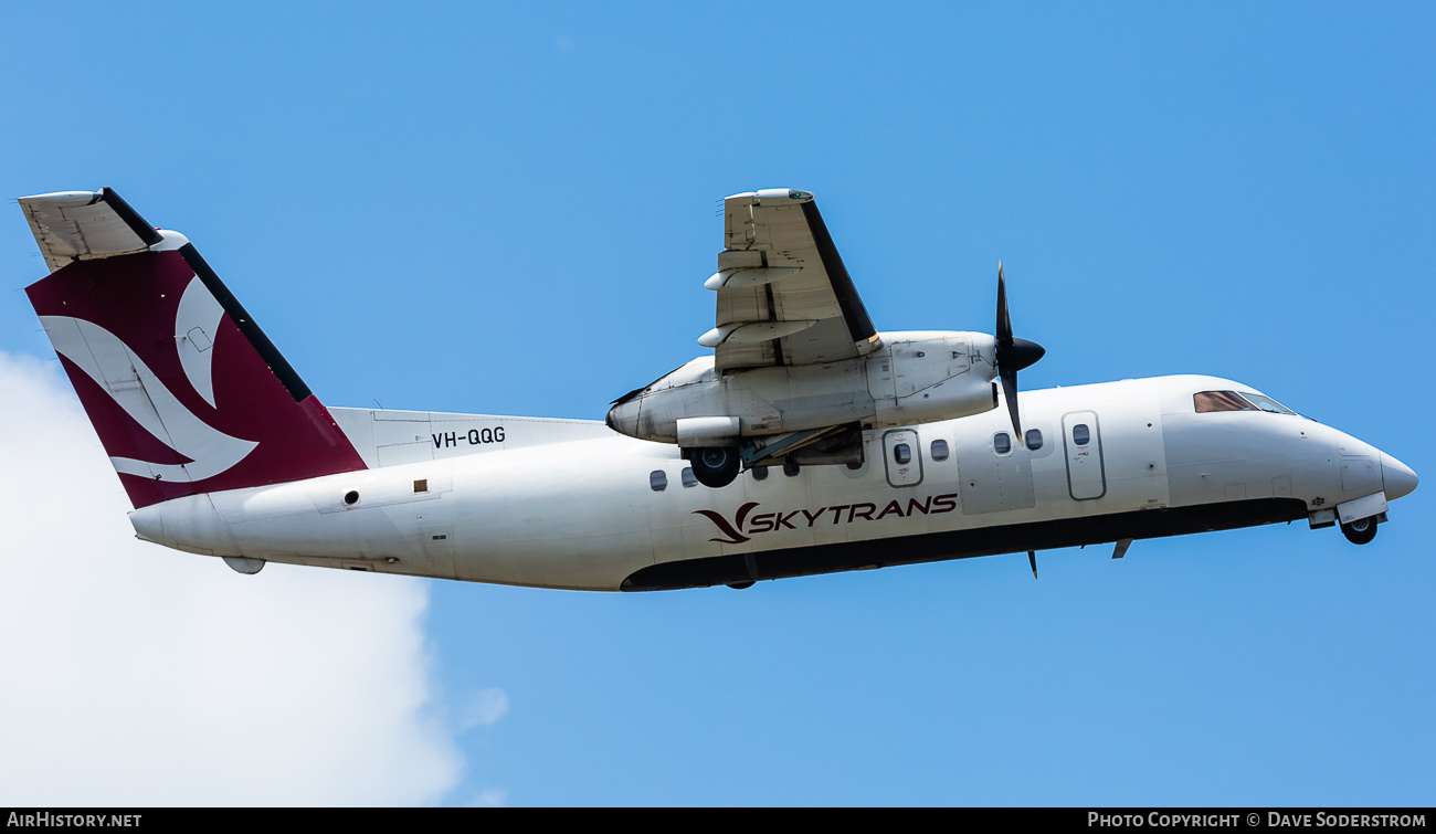 Aircraft Photo of VH-QQG | De Havilland Canada DHC-8-100 Dash 8 | Skytrans Airlines | AirHistory.net #638293