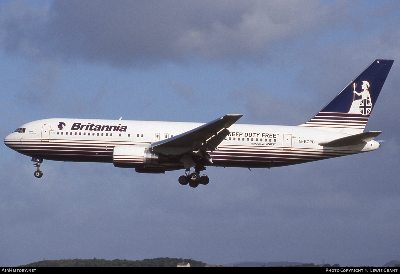 Aircraft Photo of G-BOPB | Boeing 767-204/ER | Britannia Airways | AirHistory.net #638296