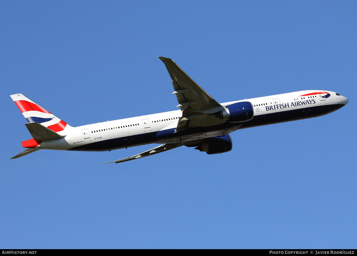 Aircraft Photo of G-STBL | Boeing 777-336/ER | British Airways | AirHistory.net #638314