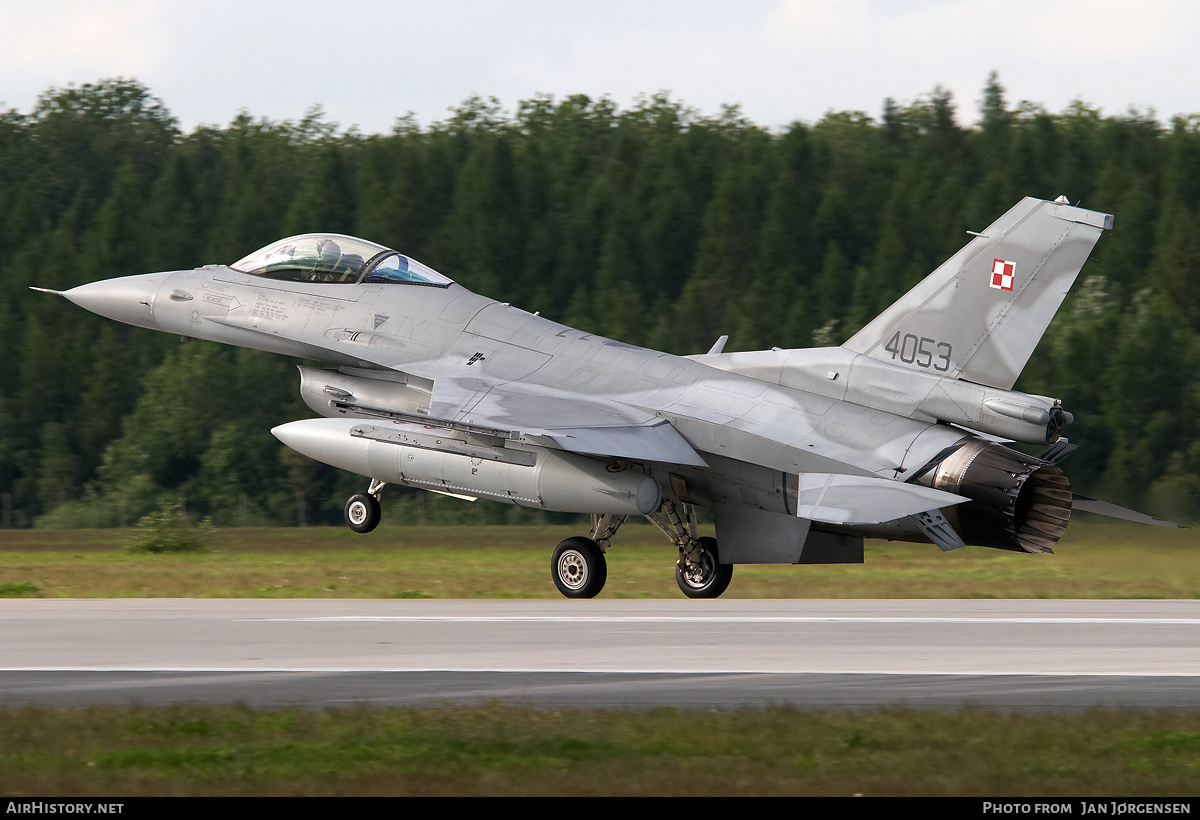 Aircraft Photo of 4053 | Lockheed Martin F-16CJ Fighting Falcon | Poland - Air Force | AirHistory.net #638320