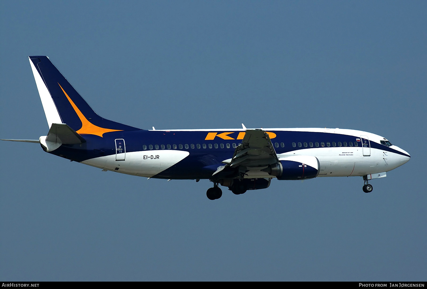 Aircraft Photo of EI-DJR | Boeing 737-3Y0 | KD Avia | AirHistory.net #638324