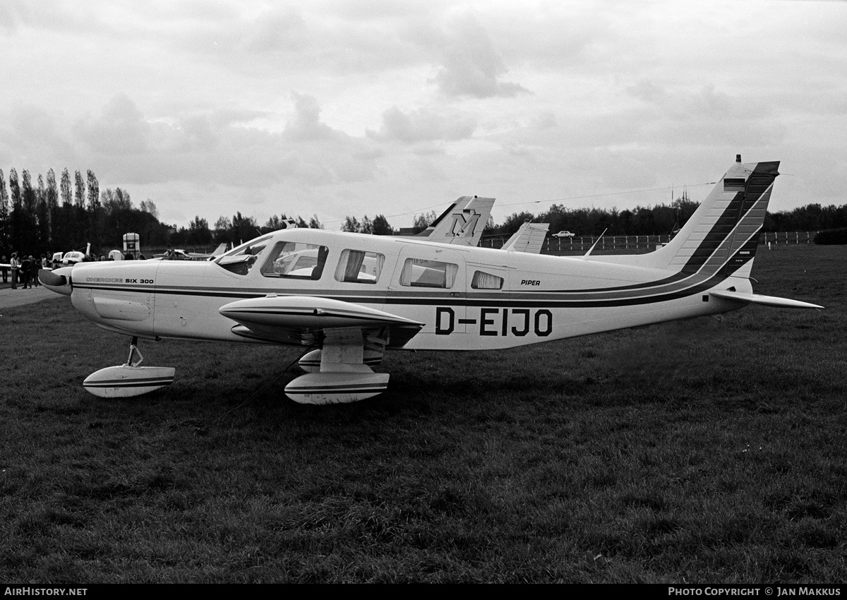 Aircraft Photo of D-EIJO | Piper PA-32-300 Cherokee Six 300 | AirHistory.net #638355