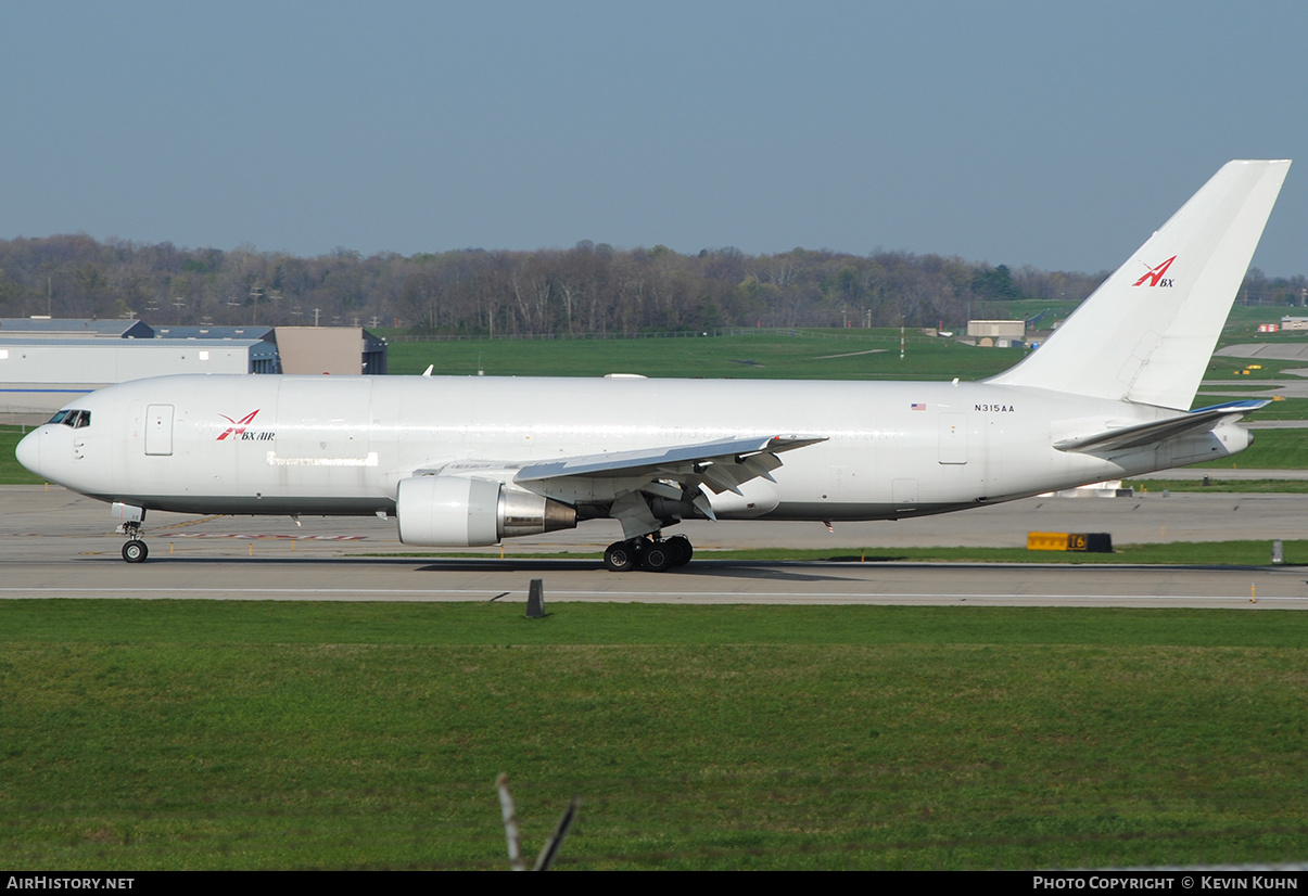 Aircraft Photo of N315AA | Boeing 767-223(BDSF) | ABX Air | AirHistory.net #638359