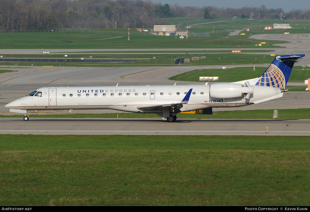 Aircraft Photo of N16147 | Embraer ERJ-145XR (EMB-145XR) | United Express | AirHistory.net #638365